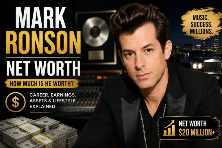 Mark Ronson Net Worth 2025: How the Uptown Funk Mastermind Built a $30 Million Empire